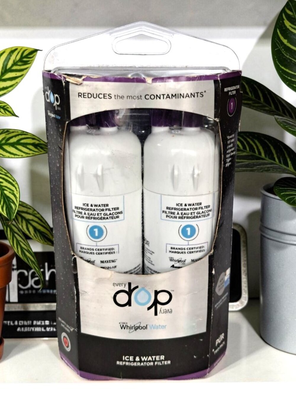 Everydrop EDR1RXD1 Refrigerator Water Filter 1 Whirlpool Maytag Kitchenaid
